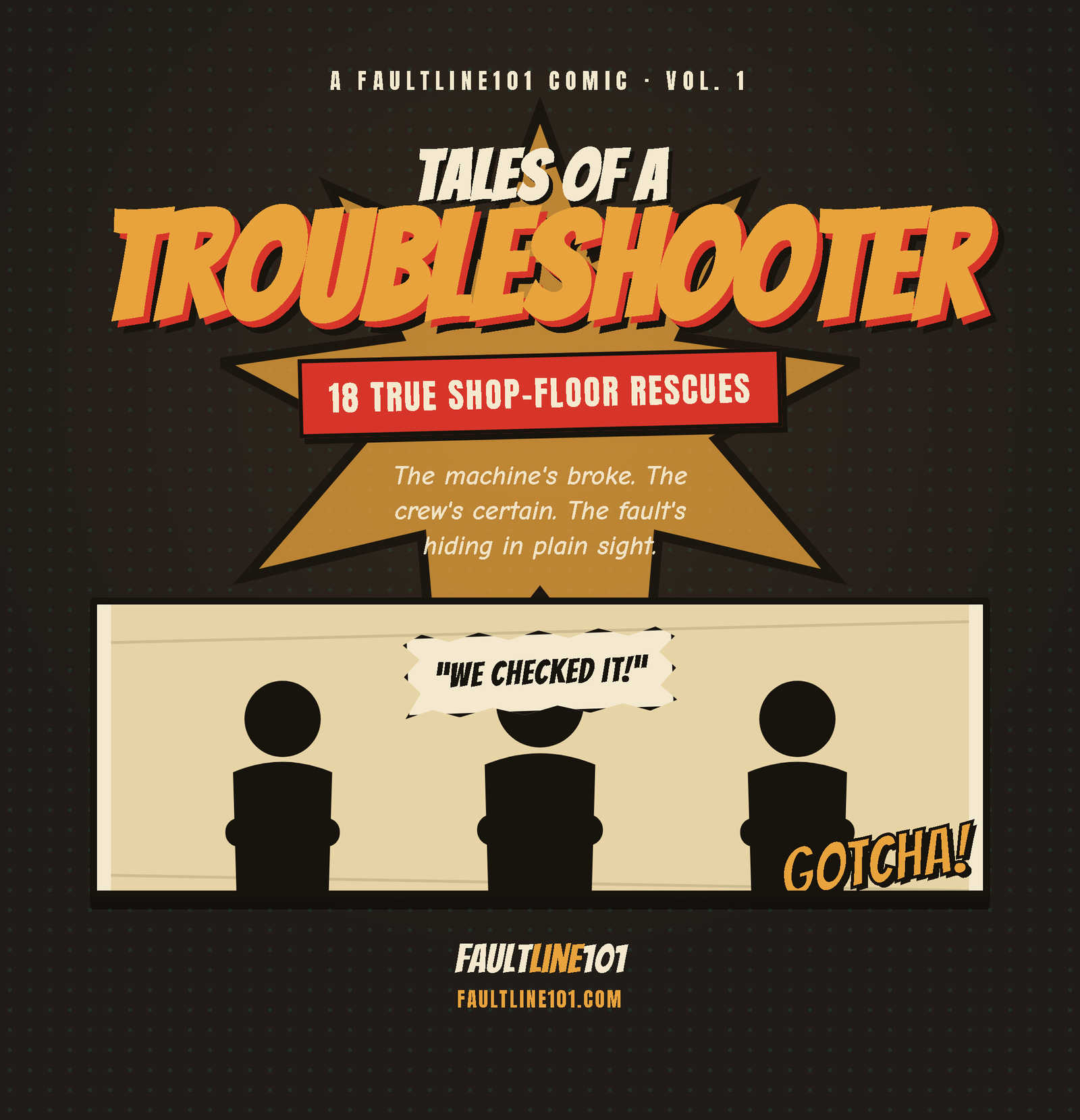 Tales of a Troubleshooter &mdash; comic book cover